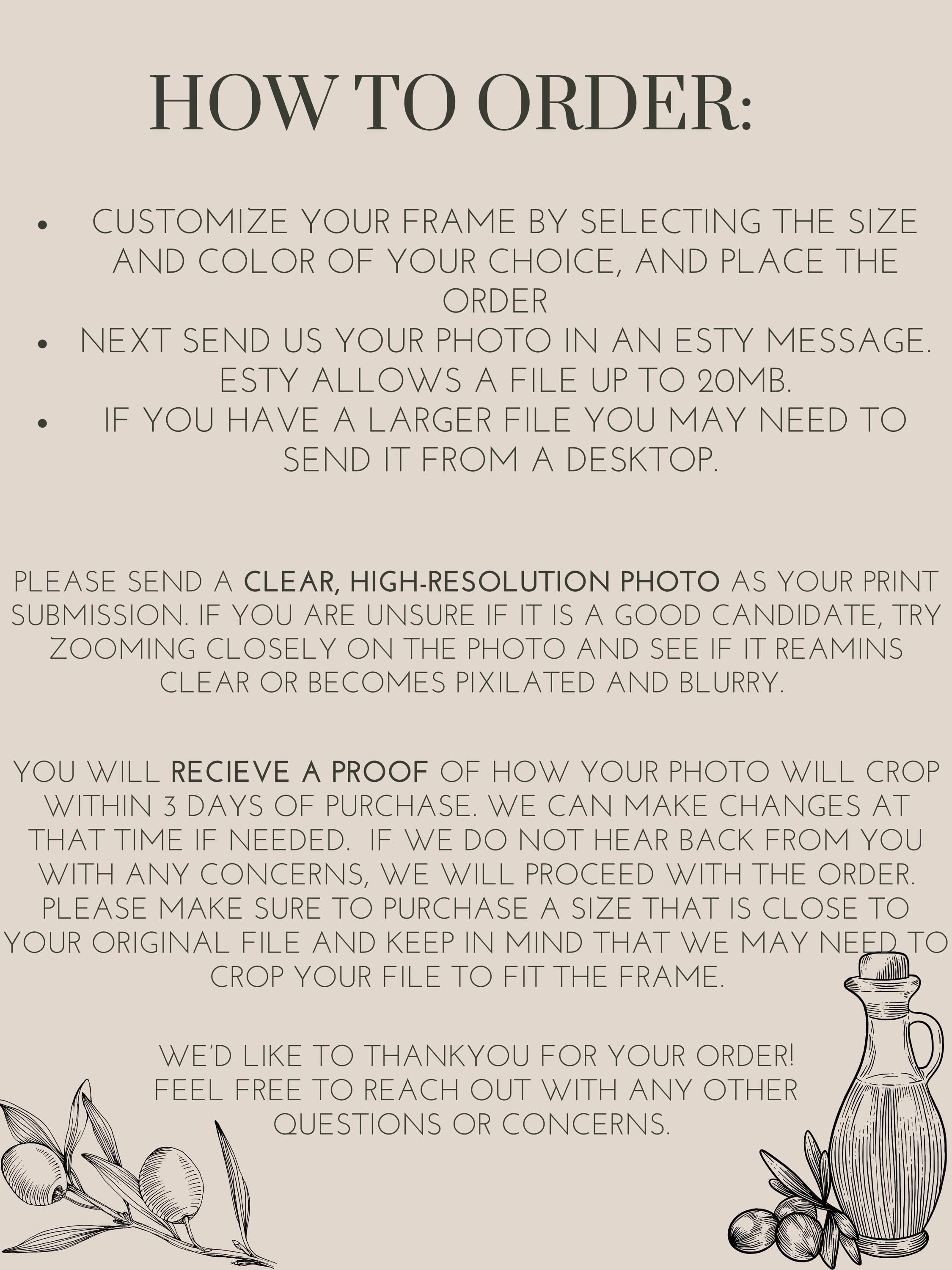 Personalized Photo - Framed