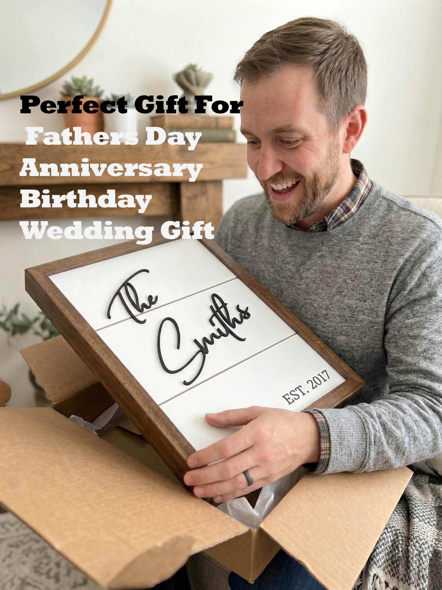 Last Name Concealment Box — Hidden Gun Storage