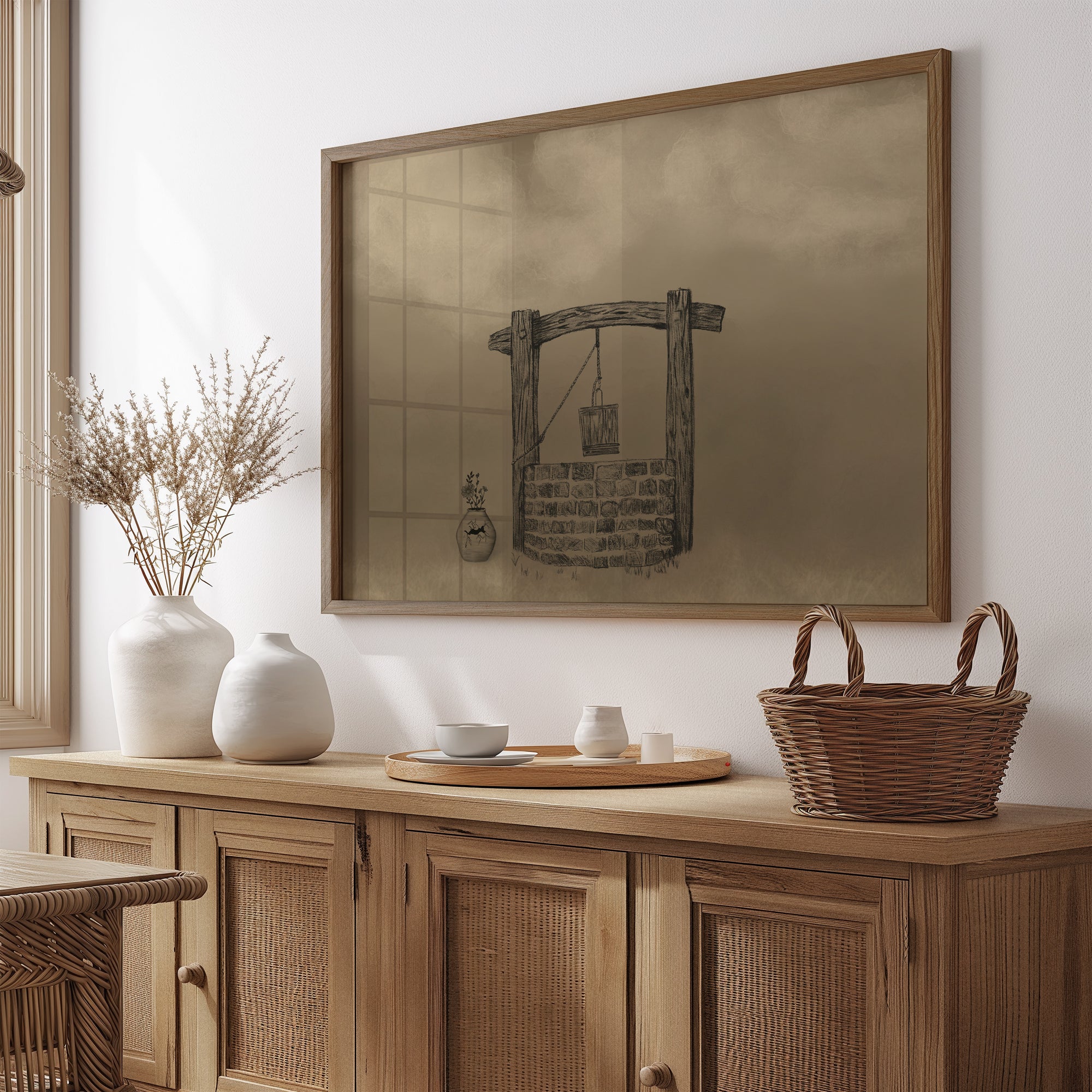 Women at the Well Scripture Artwork