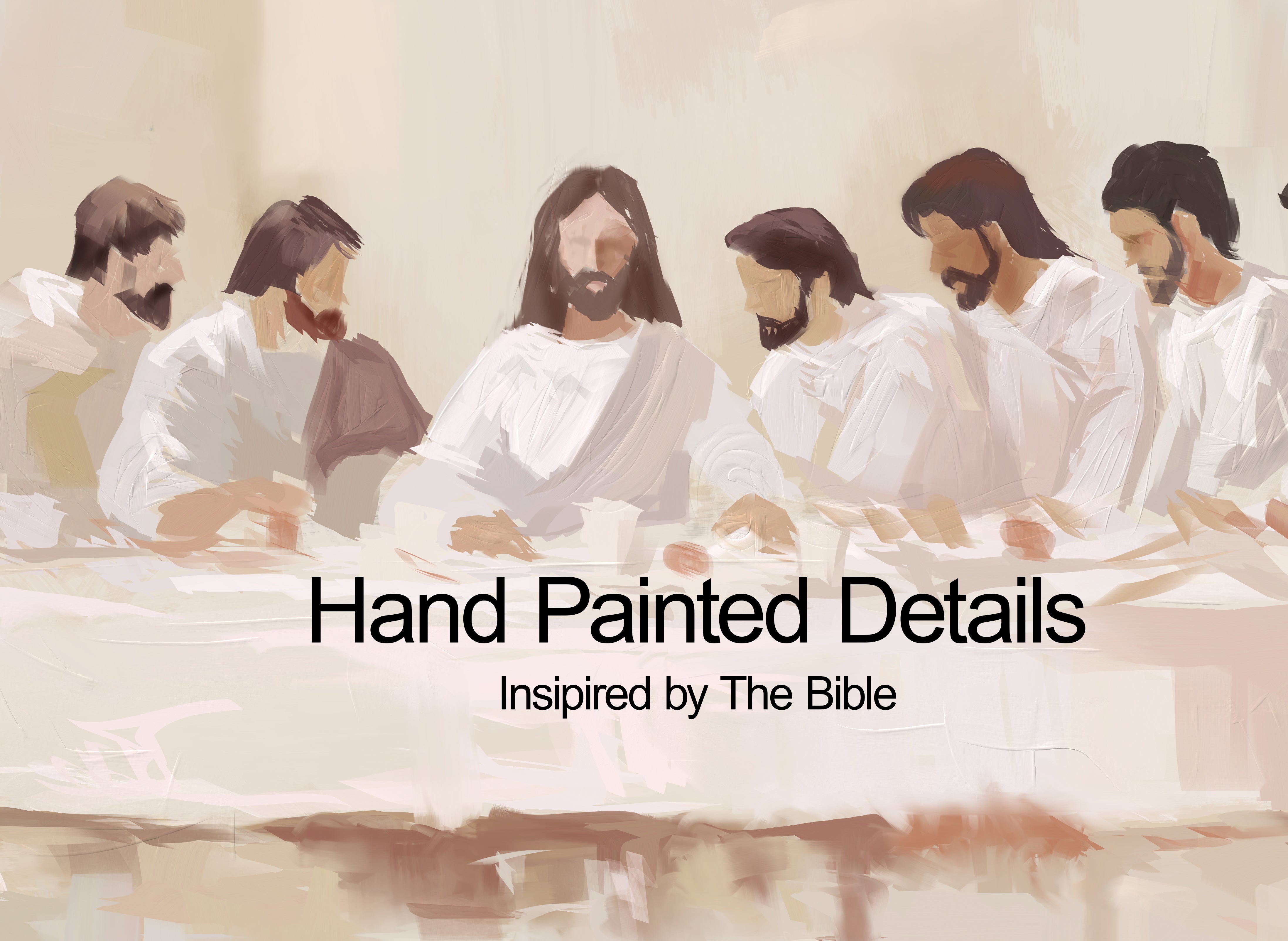 Last Supper V2 - Framed Canvas