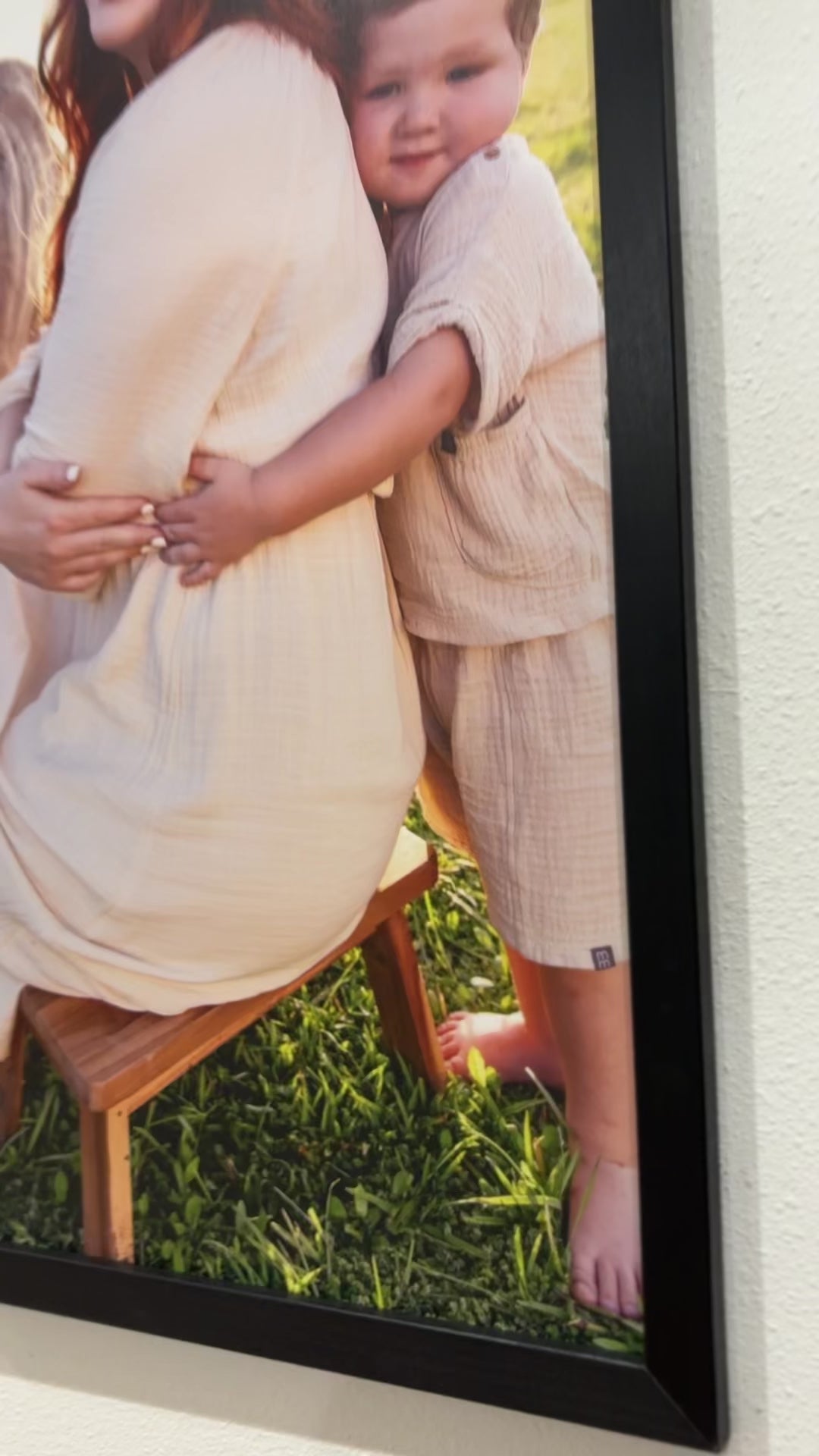 Custom Framed Photo Sign